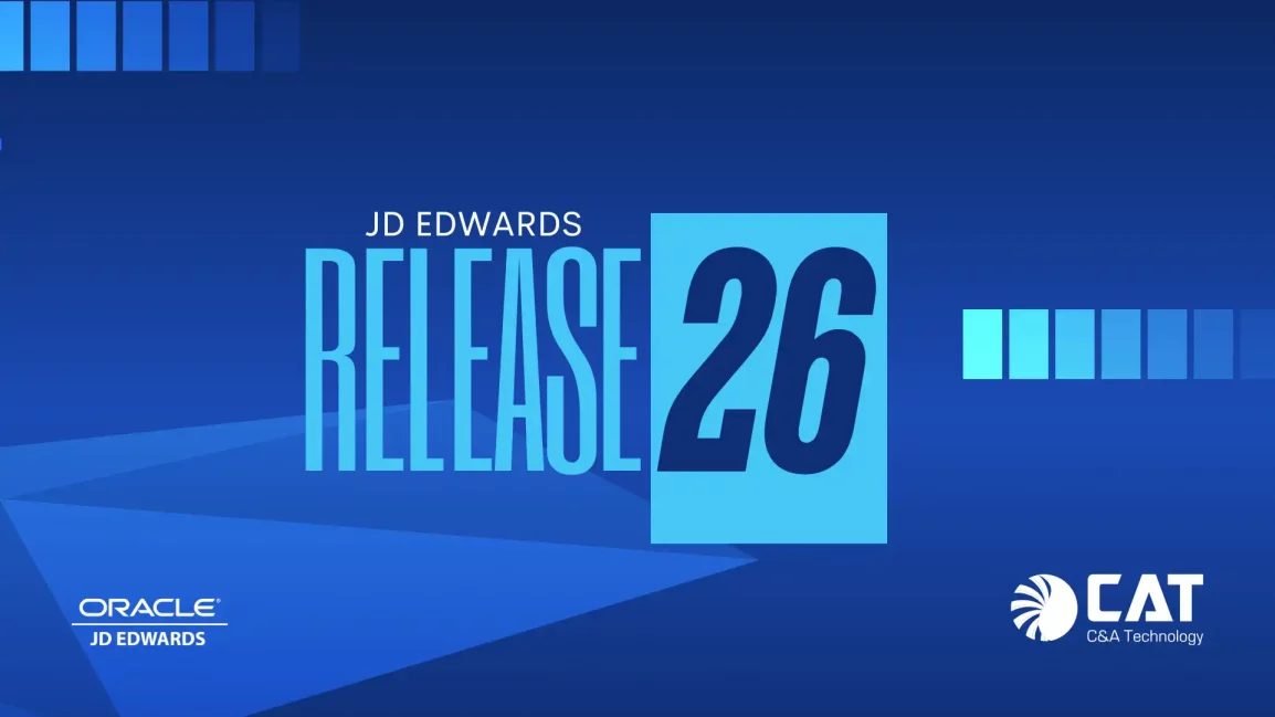 JD Edwards Release 26