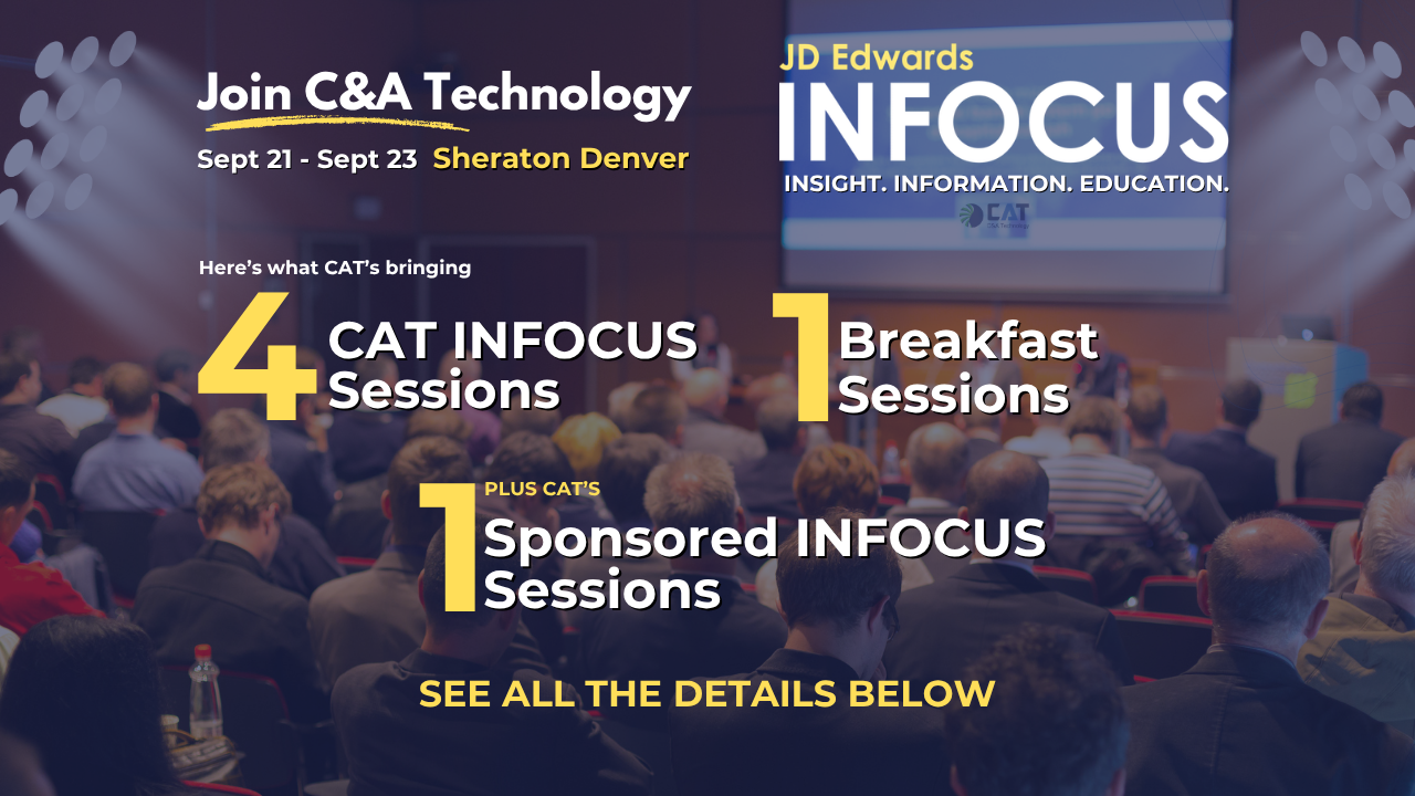 JDE Infocus 2026